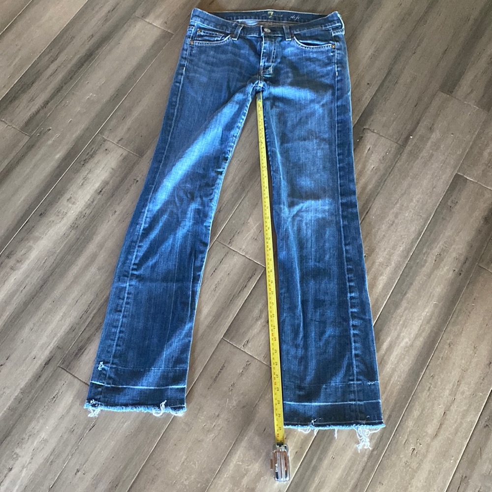 7 for All Mankind Dojo straight leg jeans size 28